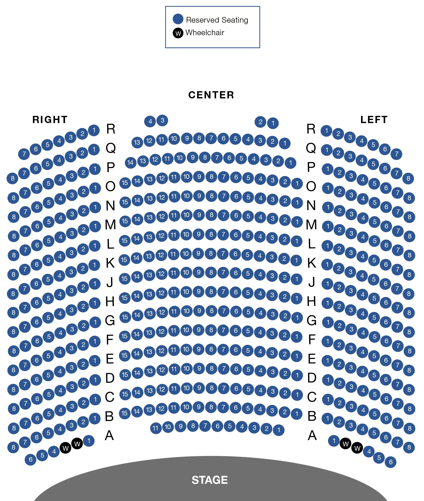 seating chart
