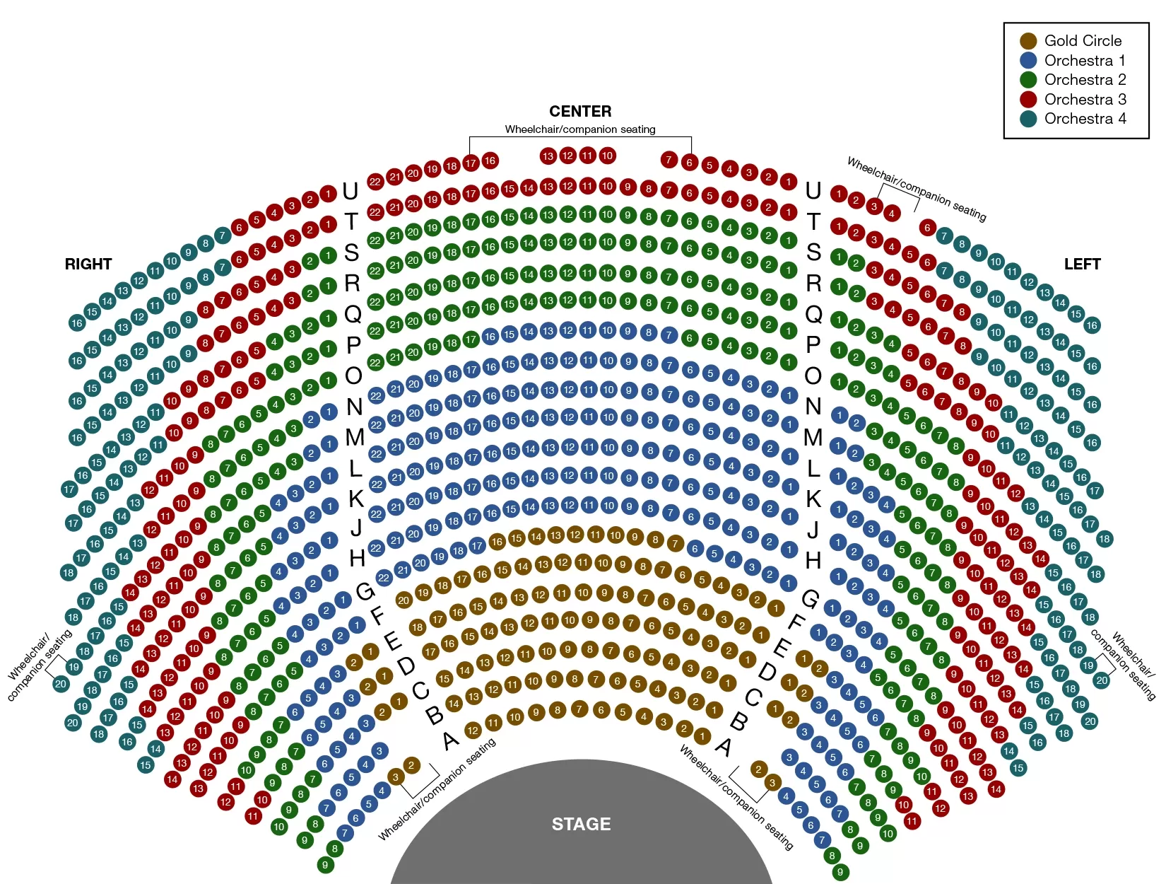 seating chart